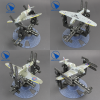Miju Models JIG-AIR-L-FULL Duży statyw lotniczy Full Set / Large Full Set Aircraft Tripod